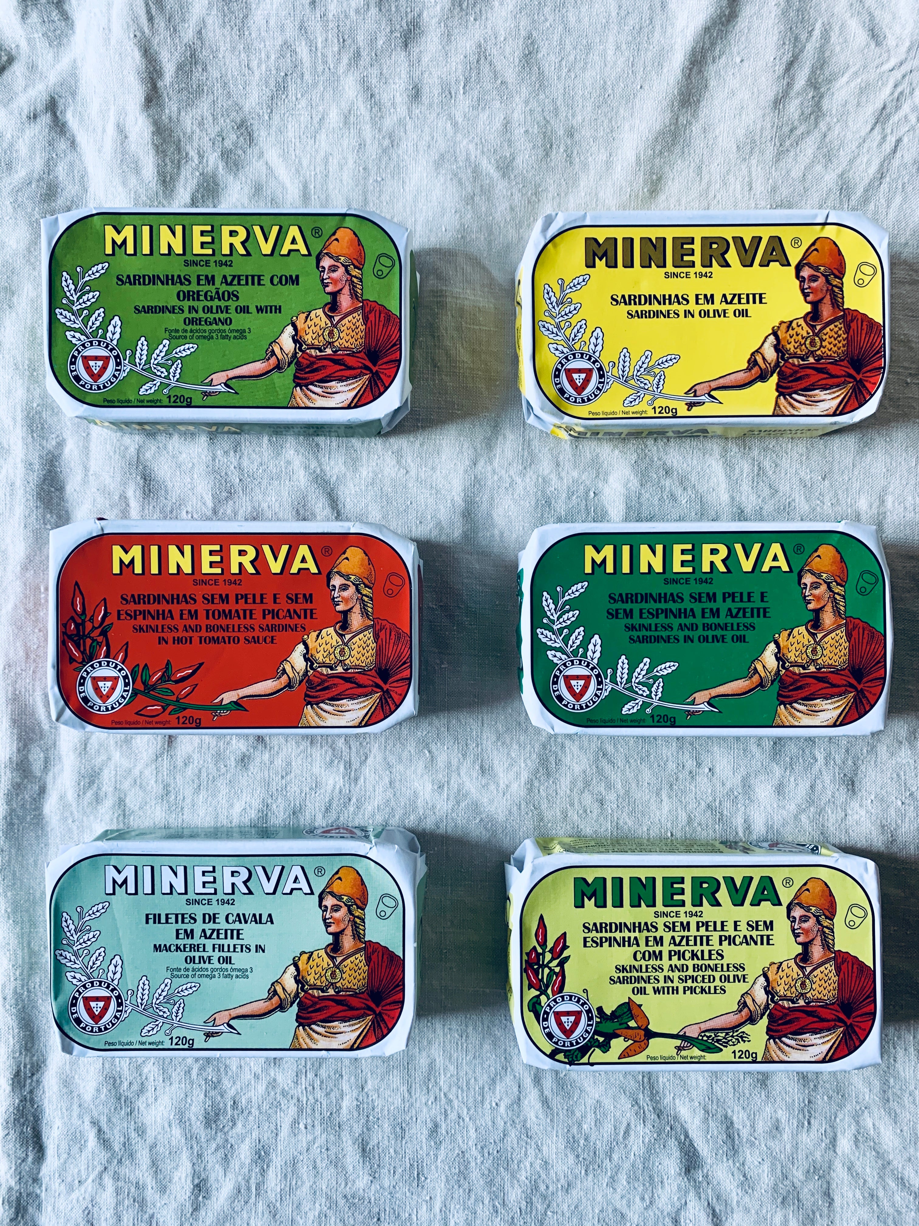 Minerva Sardines & Mackerel In Olive Oil