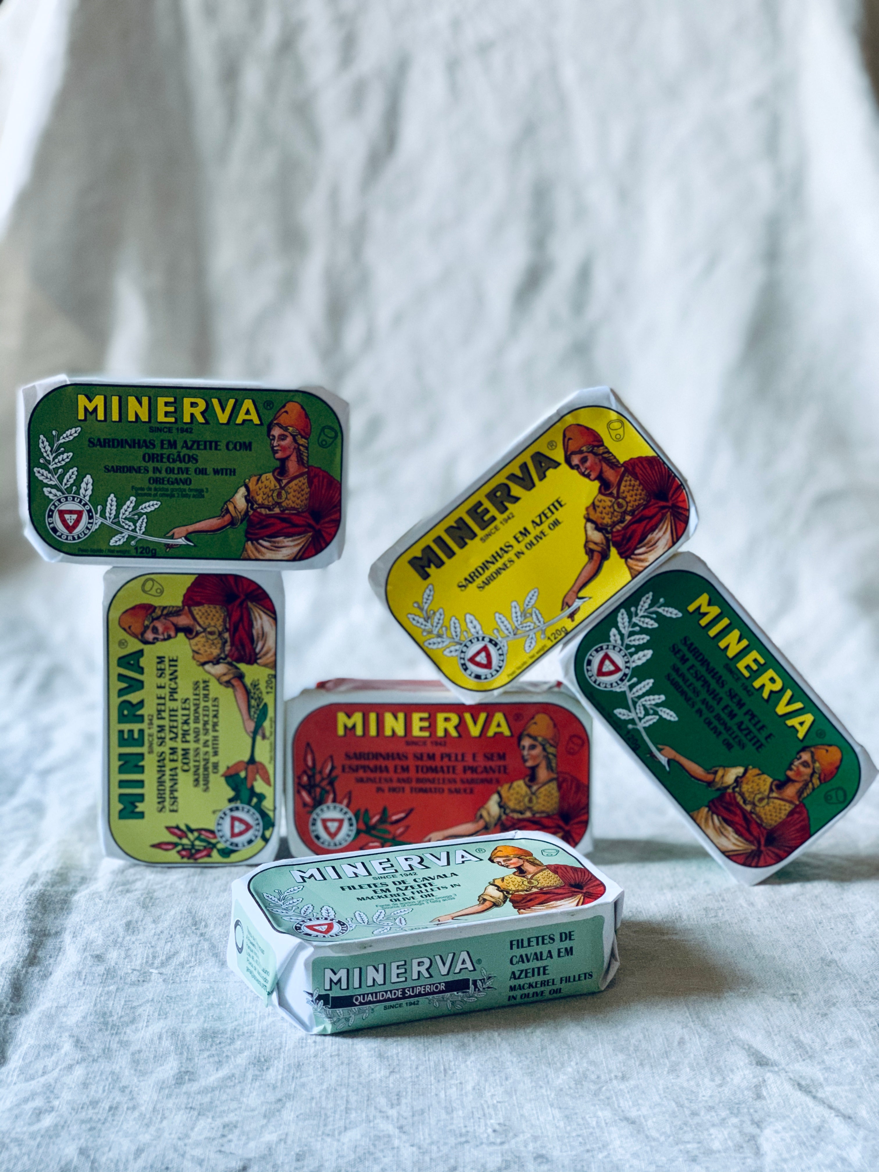Minerva Sardines & Mackerel In Olive Oil
